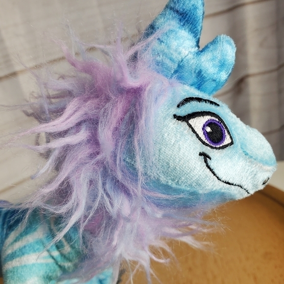 Disney Raya the Last Dragon Sisu the Dragon Blue Purple Plush Stuffed Animal 17" - Picture 7 of 10